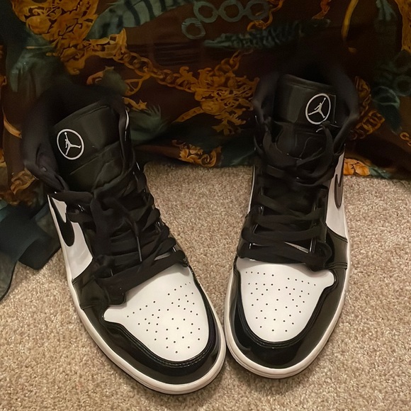 Jordan Shoes Jordan Mid Black And White Poshmark